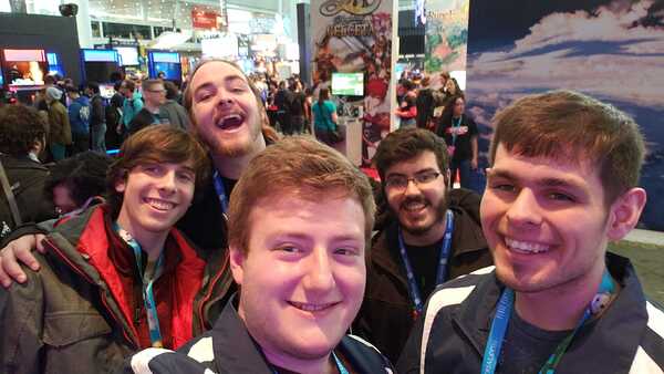 Me, along with some friends, at PAX East